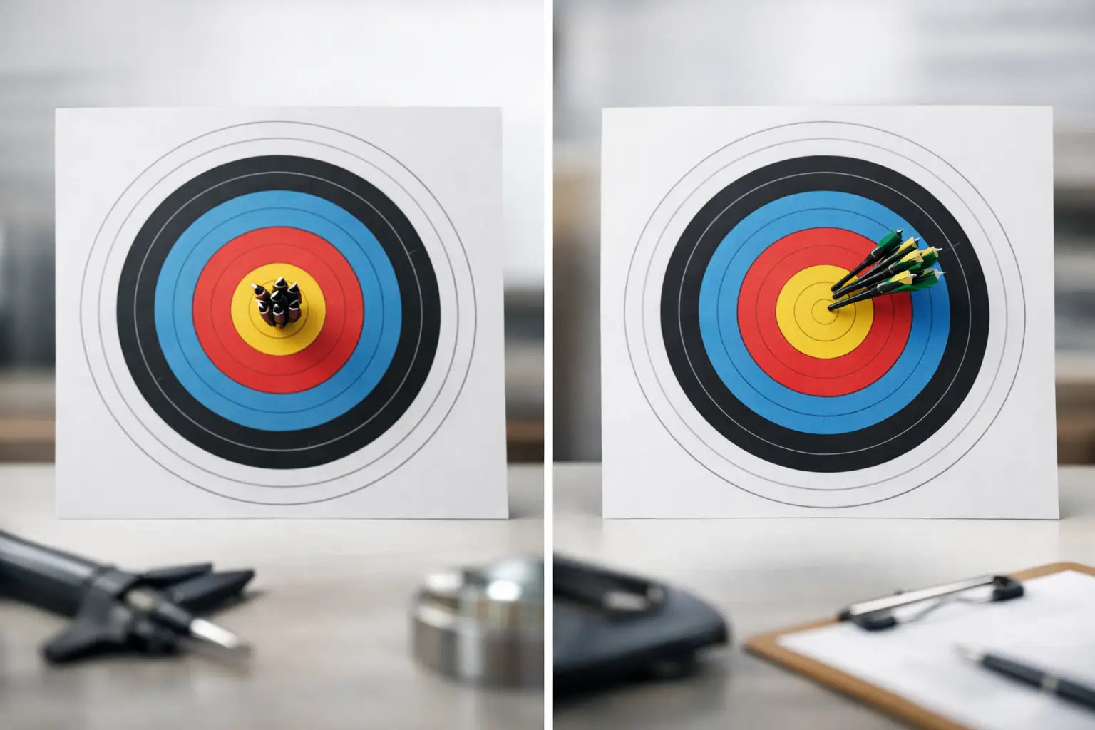Difference Between Precision and Consistency